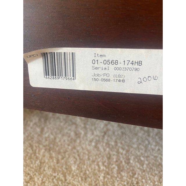 Oak Tudor King Size Paneled Canopy Four Poster Bed For Sale - Image 9 of 10