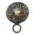19th Century Art Nouveau Sterling Silver Repousse Hand Mirror For Sale