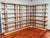 Wood Cherry Bookcase With Curly Maple Accent - 54" For Sale - Image 7 of 10