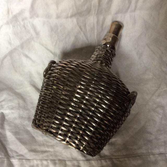 Gorham Sterling Silver Overlay Basket Jug For Sale - Image 10 of 10