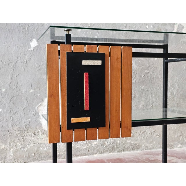 Serving Bar Cart, 1950s For Sale - Image 4 of 10