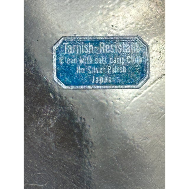 Vintage Highlands Silver-Plated Ornate Pumpkin Trinket Box & Candy Dish For Sale - Image 9 of 9