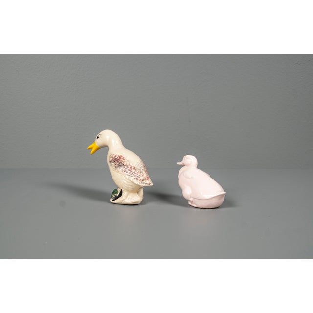 Abstract Porcelain Ducks, Brazil, Set of 2 For Sale - Image 3 of 12