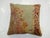 Pillow made from a turkish oushak rug