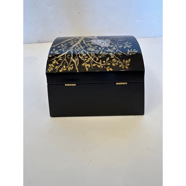 2020s One of a Kind Hand Painted Decorative Box For Sale - Image 5 of 14