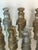 Shabby Chic 1960s Artisan Paper Mache Chess Figures Set For Sale - Image 3 of 7