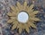 Small Gold Sunburst Wall Mirror For Sale - Image 4 of 7