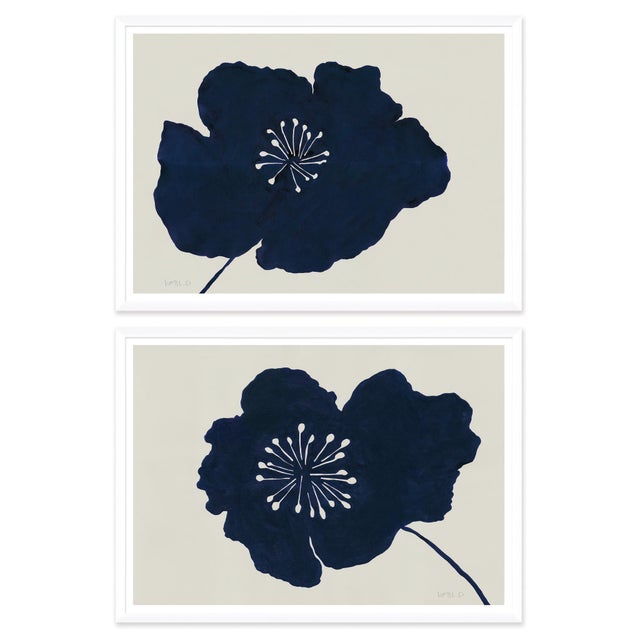 Hable Hellebores by Susan Hable, Set of 2 For Sale - Image 4 of 4