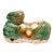 Antique Chinese Sancai Glazed Ram For Sale