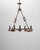 20th Century French Gothic Revival Metal Torch Chandelier For Sale - Image 16 of 18
