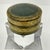 Early 1920s Round Italian Leather Jewelry Box For Sale - Image 4 of 12