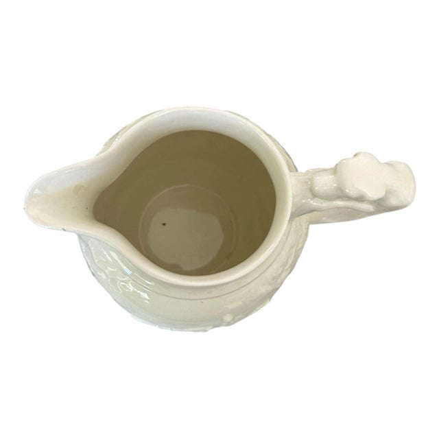 1950s Wedgwood Queensware Fox Hunt Cream Pitcher For Sale - Image 9 of 10