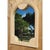 Wood Vintage Coastal Cerused Pencil Reed Arch Mirror For Sale - Image 7 of 12