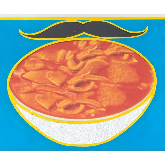 Late 20th Century Eamon Ore-Giron "Dirty Menudo" Mixed Media For Sale - Image 5 of 7