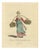 European School, Italian Country Woman Costume Pavia Peasant Dress, 1749, Paper Engraving For Sale