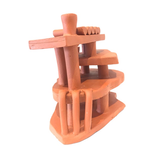 Contemporary Contemporary Abstract Ceramic Sculpture by Aaron Becker. For Sale - Image 3 of 5