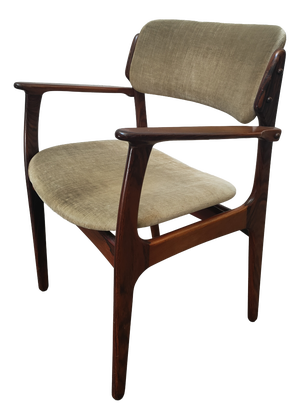 Mid-Century Chairs from Erik Buck, 1970, Set of 10