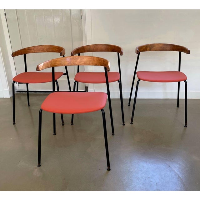Mid-Century Modern C 20 Chairs by Terence Conran, 1960s, Set of 4 For Sale - Image 3 of 18