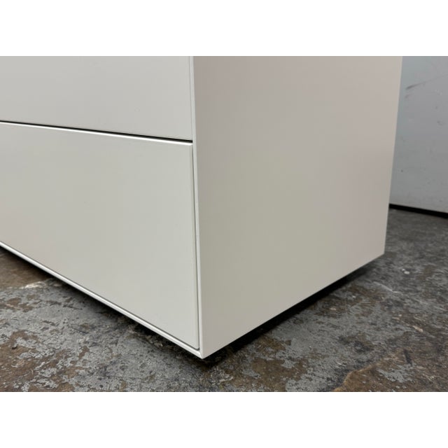 Treku Lauki Collection Lacquered Dresser, White For Sale - Image 12 of 12