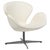 White Swan Chair attributed to Arne Jacobsen for Fritz Hansen For Sale - Image 8 of 8