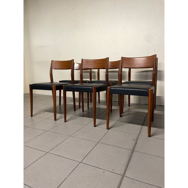 Vintage Scandinavian Chairs, 1960s, Set of 6 For Sale - Image 14 of 18