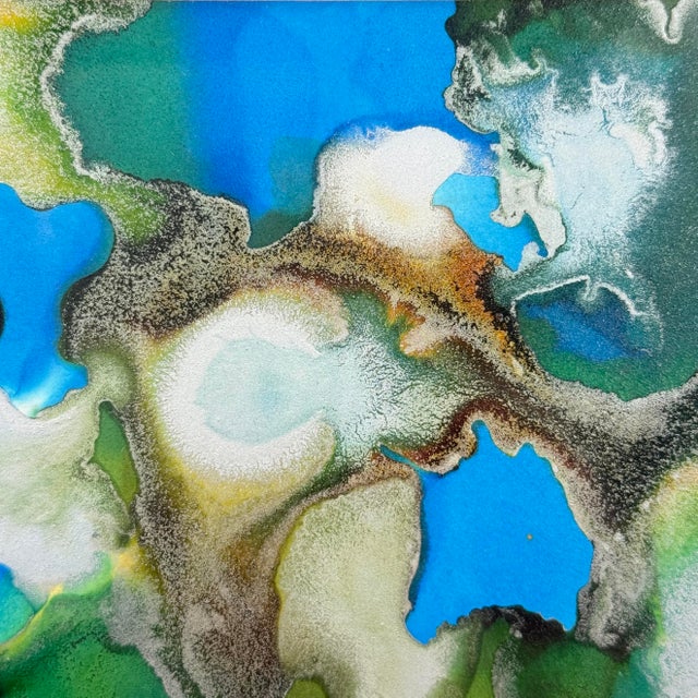 Cheri Issel Original Signed Contemporary Abstract Painting For Sale In Tampa - Image 6 of 12
