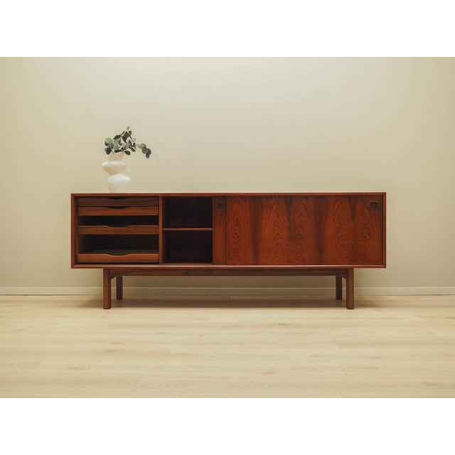 Vintage Danish Rosewood Sideboard by Omann Jun, 1970s For Sale - Image 4 of 13