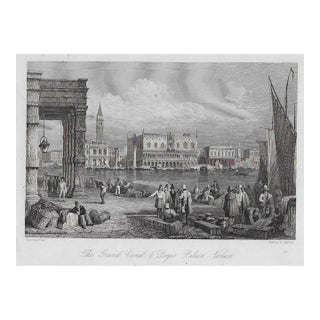 Antique Engraving of Venice For Sale