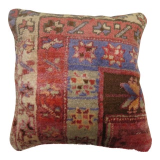 Mid 20th Century Turkish Rug Pillow For Sale