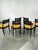 Late 20th Century Late 20th Century Set of Six Baker Furniture Regency Ebonized and Parcel Gilt Cane Dining Chairs For Sale - Image 5 of 14