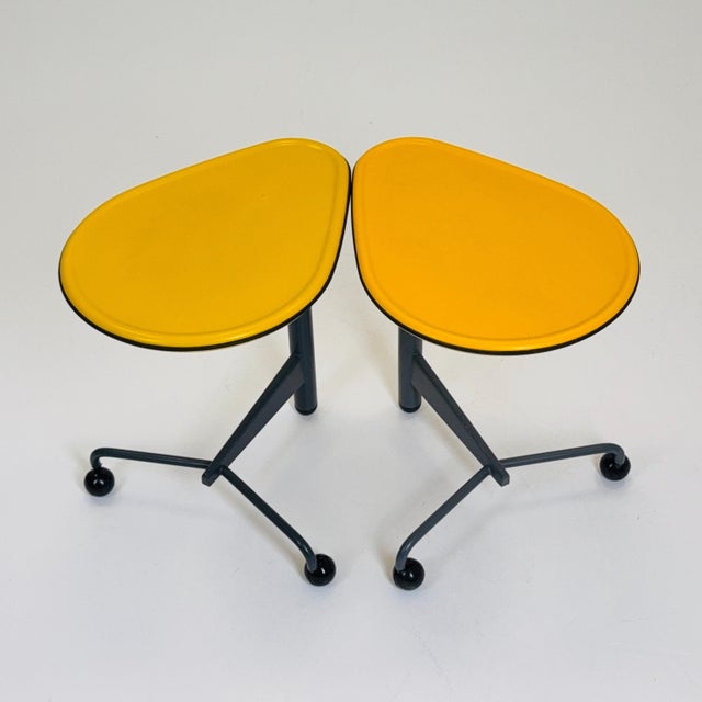Wood Mid-Century Modern Adjustable Kick Side Table by Toshiyuki Kita for Cassina, 1980s For Sale - Image 7 of 11