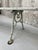 Gray Grey Cast Iron and Wooden Bench, 1950s For Sale - Image 8 of 9