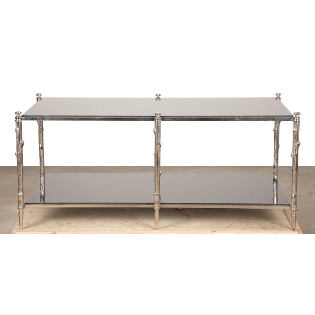 Contemporary Cocktail Table in the Manner of Maison Bagues For Sale - Image 3 of 5