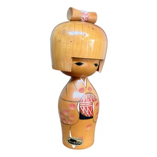 Creative Kokeshi Doll Temari by Kojo Tanaka, Japan, 1960s For Sale