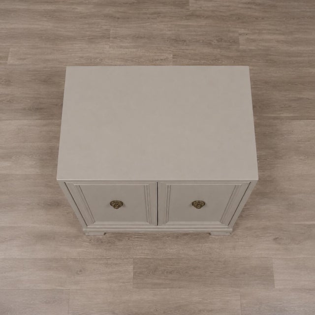 Mid-Century Modern Mid-Century Modern James Mont Greek Key Inspired Chests Commodes Cabinets - Pair For Sale - Image 3 of 10