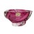 1950s Val St. Lambert Crystal Mid Century Pink Ashtray Bowl For Sale In Charleston - Image 6 of 6