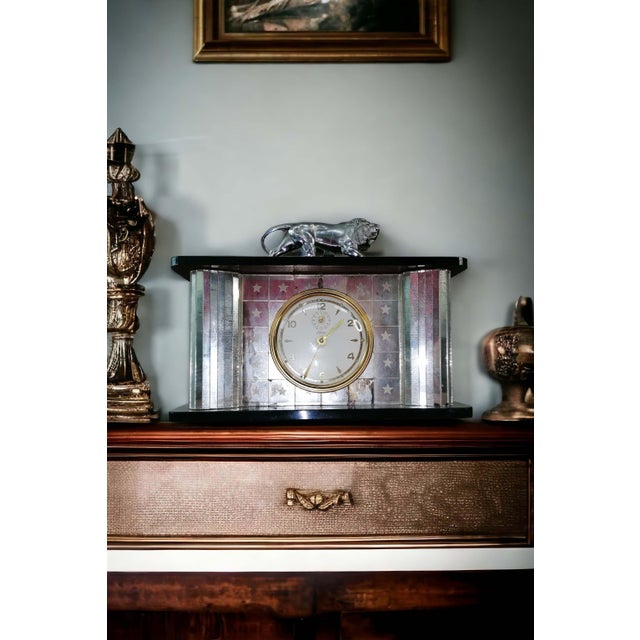 Black Art Deco Alarm Clock For Sale - Image 8 of 8