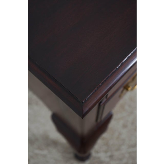 Henkel Harris Mahogany 4 Drawer Lowboy For Sale In Philadelphia - Image 6 of 18