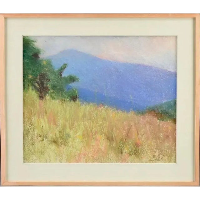 Larry Horowitz American Modernist Mountain Landscape Pastel Drawing, 1988 For Sale - Image 13 of 13