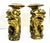 Chinese Chinese Gilt Foo Dogs Candle Stands 19th Century - A Pair of 2 For Sale - Image 3 of 12