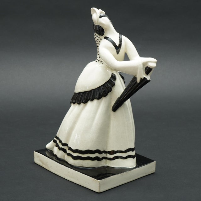 French Art Deco Ceramic Figure by Claude Lévy for Atelier Primavera, 1920s For Sale - Image 16 of 16