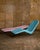 1960s 1960s Fibrella Lounge Chair by Le Barron, Blue, Attributed For Sale - Image 5 of 5