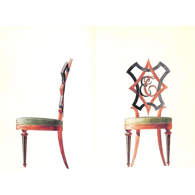 "Sieges d'Emilio Terry Projets" 1996 For Sale - Image 12 of 13