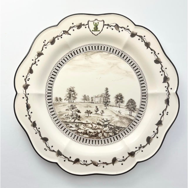 Wedgwood “Frog Service (Sheppards Lodge)” Porcelain Dessert or Pie Plate 8 7/8” Excellent condition. No chips, cracks, or...