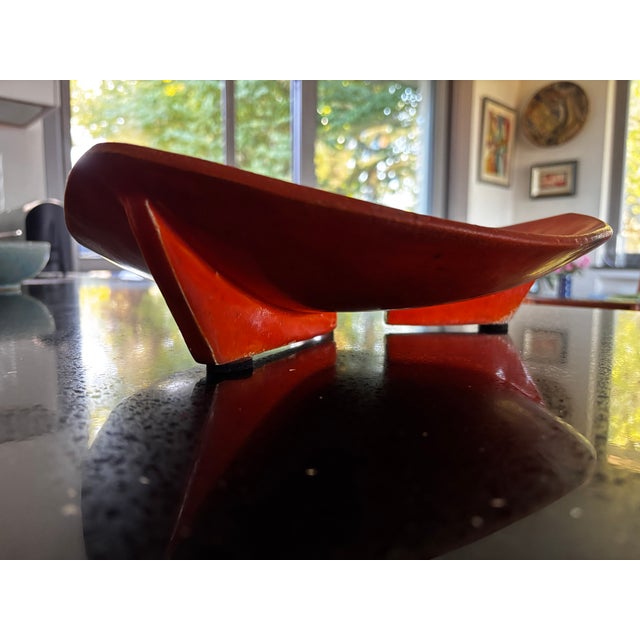 Large Ceramic Trinket Tray by Odette Guillot, France, 1956 For Sale - Image 6 of 13