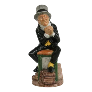 Wood and Sons Uriah Heep Charles Dickens Franklin Porcelain Toby Jug