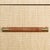 2020s Matthew Izzo Home Pelham Natural Grasscloth One Drawer Side Table With Rattan Wrapped Handle For Sale - Image 5 of 5