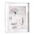 Fiesta. XII White Framed Abstract Painting For Sale