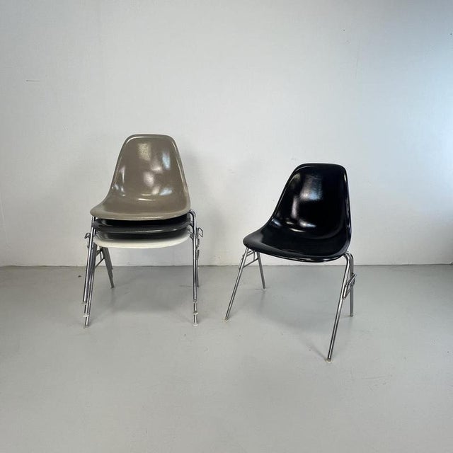 DSS Side Chairs by Charles and Ray Eames for Herman Miller, 1950s, Set of 4 For Sale - Image 11 of 11