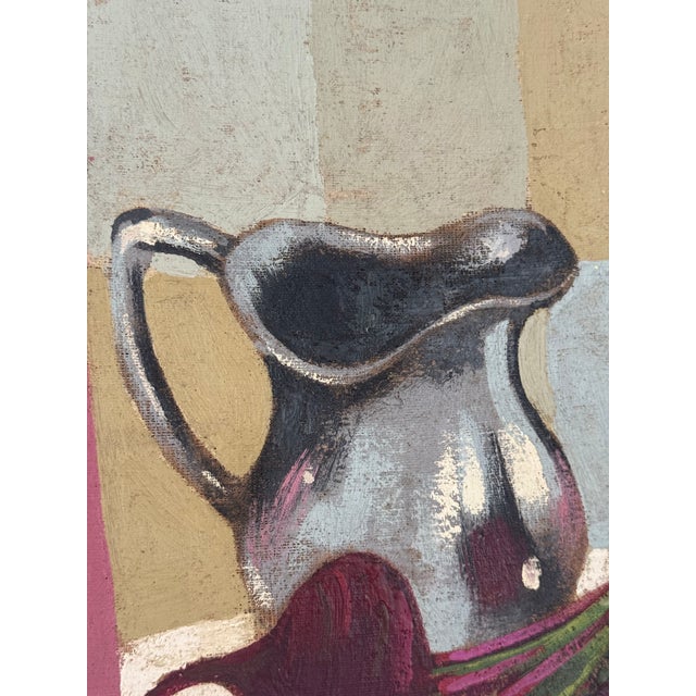 Textile Vintage Still Life With Beets For Sale - Image 7 of 12